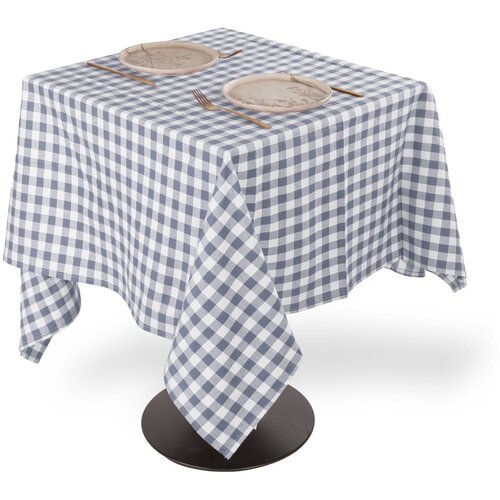 Tiseco Home Studio Pamučan stolnjak 150x150 cm Gingham &amp;ndash; Slike