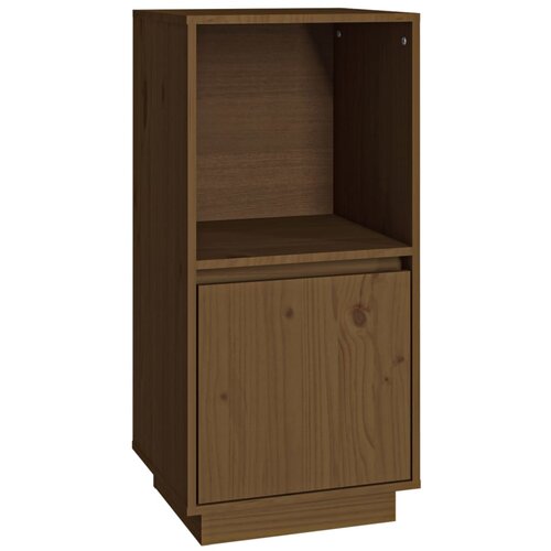 Maison Chic Komoda - Predalnik medeno rjava 38x35x80 cm trdna borovina, (21718395) Slike