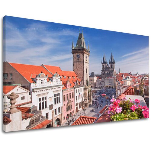  Slike na platnu MESTA - PRAGA CZ002E11 (moderne slike na) Slike
