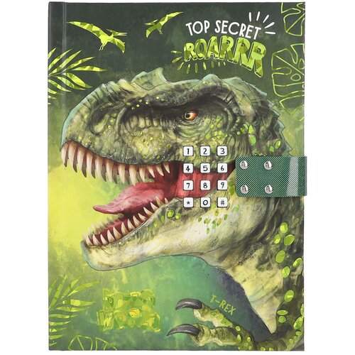 Dino World dnevnik s kodo in zvokom Dino Cene