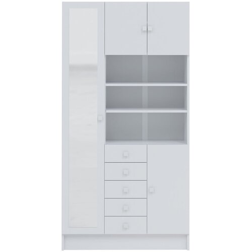 TemaHome Bijeli kupaonski ormarić 90x182 cm Combi – Cijene