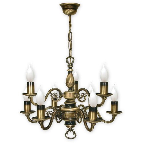 Brilagi Luster na lancu IMPERO 9xE14/60W/230V mesing Slike
