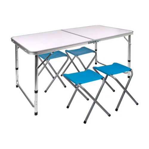 Master Stol za kampovanje sa četiri stolice 120x60x550cm YF-2007B Cijene