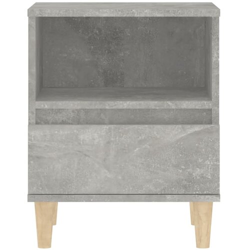  Noćni ormarići 2 kom siva boja betona 40x35x50 cm Slike