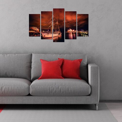 Wallity Set Slika 5PMX-111, 5 Delova Cene