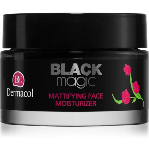Dermacol Black Magic mat vlažilno sredstvo za obraz 50 ml za ženske