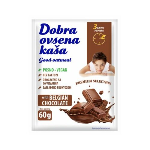 Dobra Ovsena Kaša belgijska čokolada 60G Cene