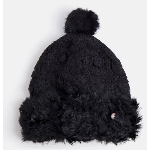 Gemre Black hat with fur Danna Slike