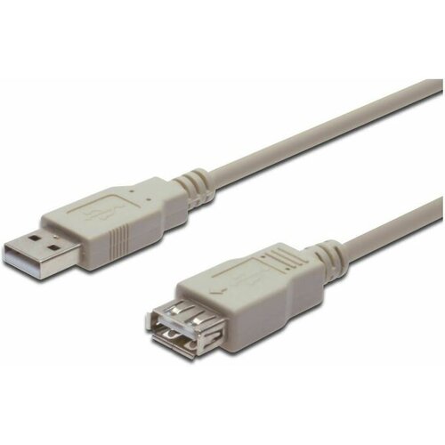 Digitus podalj&scaron;ek USB A-A 1,8m siv dvojno oklopljen AK-300202-018-E Cene