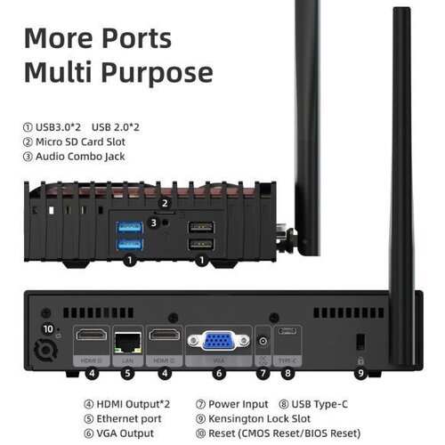 Mele mini pc PCG35 HD3Q 82E Win11 pro Cene