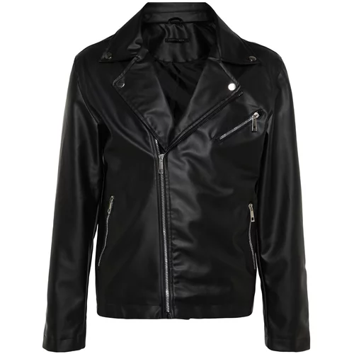Trendyol Winter Jacket - Black - Biker jackets