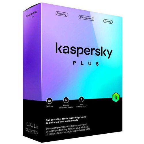 Kaspersky lab Kaspersky Plus 3dv 1y Slike