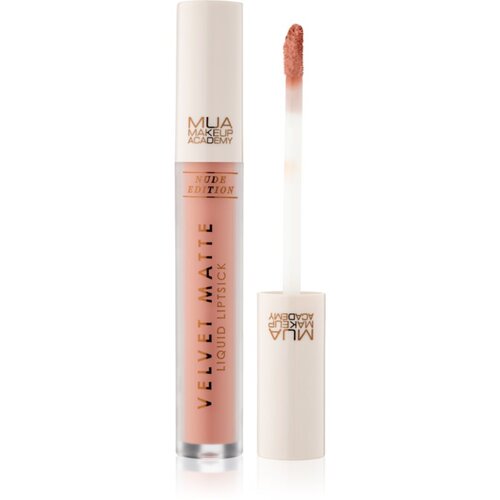 MUA Makeup Academy Velvet Matte Nude Edition mat tekoča &scaron;minka odtenek Mocha 3 ml Cene