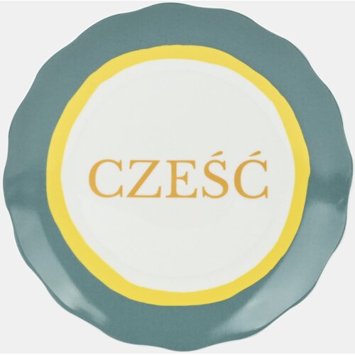 Sinsay Keramička ploča s natpisom Cześć Slike
