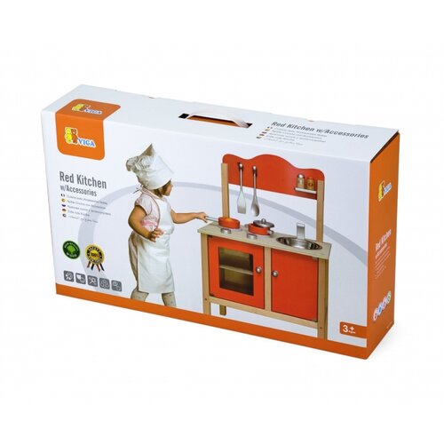  50384 CRVENA DRVENA KUHINJA Slike