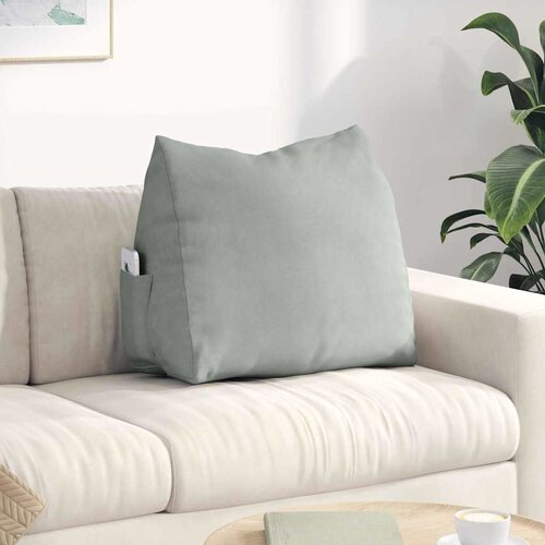  Jastuk za leđa Svijetlo siva 60 x 20 x 50 cm Kordura tekstil Cene