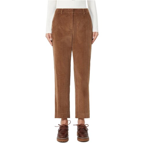 Max Mara Hlače Chino / Carrot MARRUCA Kostanjeva Cene