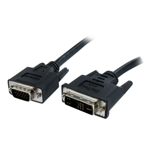 StarTech.com DVIVGAMM2M prilagodnik za video kabel 2 m DVI-A VGA (D-Sub) Crno Slike