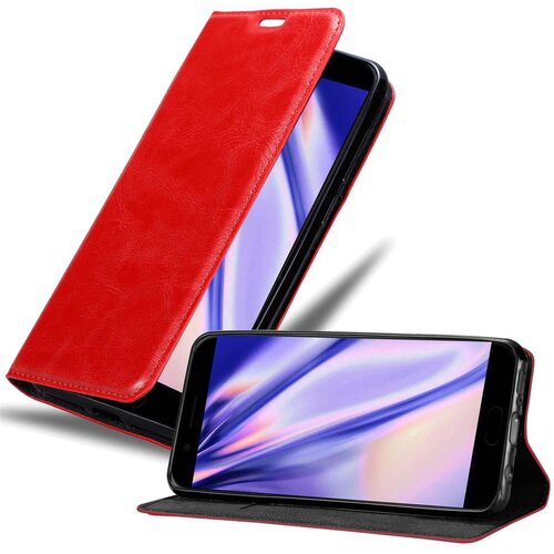 Cadorabo Ohi&scaron;je, združljivo z Xiaomi BLACK SHARK v rdeče jabolko - Za&scaron;čitni ovitek z magnetnim zapiranjem, stoječo funkcijo in režo za kartice, (20550480) Cene