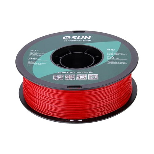 ESUN pla+ fire engine red Slike