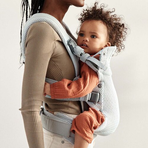 BabyBj&amp;ouml;rn&amp;reg; ergonomska nosilka harmony mesh silver Slike
