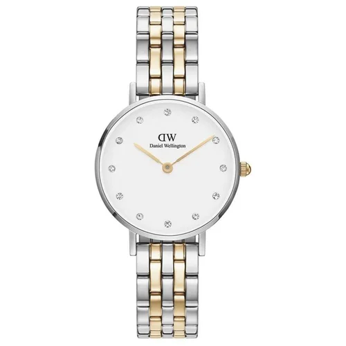 Daniel Wellington Ura Petite Lumine 28 5-Link ženska, zlata barva