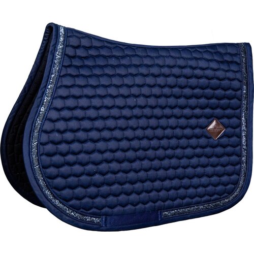 Kentucky Horsewear Skakalna podsedelnica Glitter Band - navy Slike