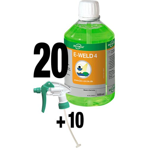 Bio-Circle Zaščitno razpršilo za varjenje E-WELD 4, DE 20 kosov + 10 razpršilk, na osnovi obnovljivih surovin Cene