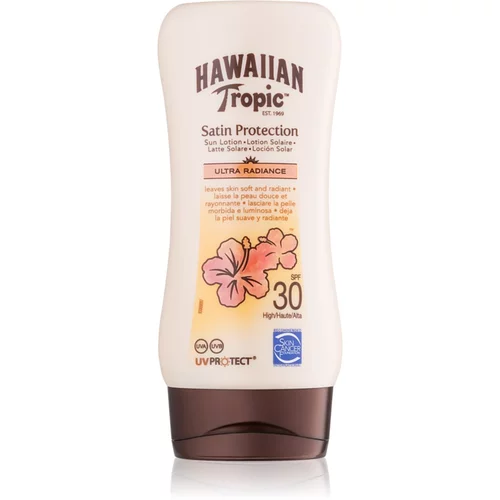 Hawaiian Tropic Satin Protection mlijeko za sunčanje SPF 30 180 ml