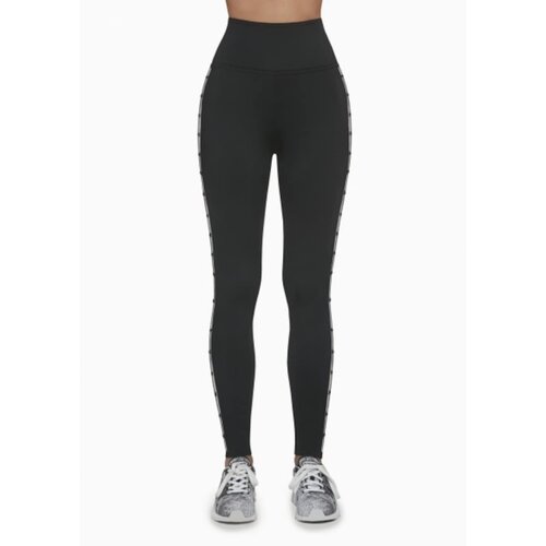 Bas Bleu STARS sports leggings with wasp waist effect and decorative stripes Slike