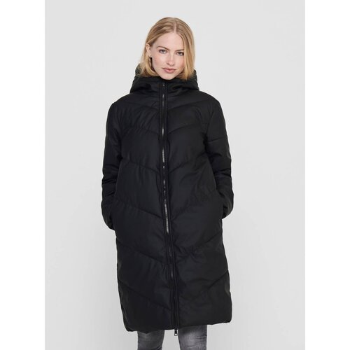 JDY Black winter stitch coat Jacqueline de Yong Cene