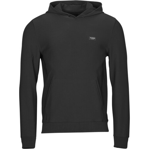 Guess TECH STRETCH HOODIE SWEATSHIRT Crna Cijene