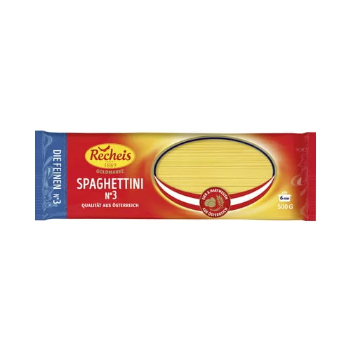 Recheis Goldmarke Spaghettini N° 3