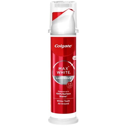 Colgate Max White Luminous pasta za zube sa pumpicom 100ml Cene
