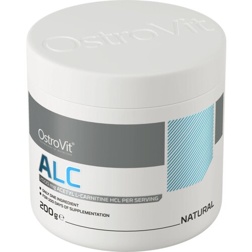 OSTROVIT Acetyl L-Carnitine &amp;ndash; 200 g Čista ALCAR Formula u Prahu Slike
