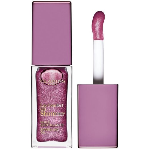 Clarins Lip Comfort Oil Shimmer olje za ustnice odtenek 02 Purple Rain 7 ml Slike