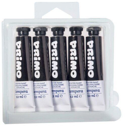 Boja TEMPERA 12ML ALUMINIJSKA TUBA PK5 PRIMO 440TRA800 CRNA BLISTER Cijene