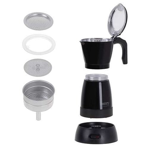 Camry Bela Električna Moka Kafetiera 300ML CR4415B črna Cene