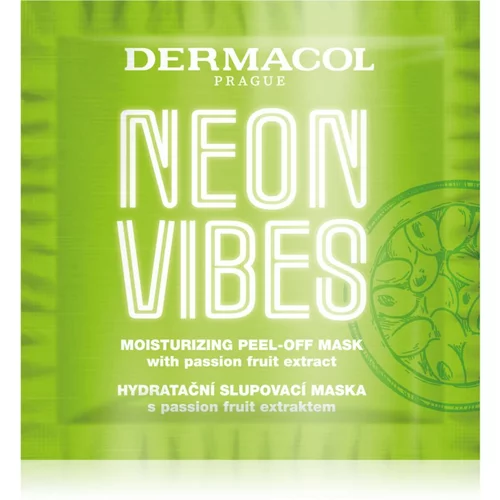 Dermacol Neon Vibes Peel-Off maska s hidratantnim učinkom 8 ml