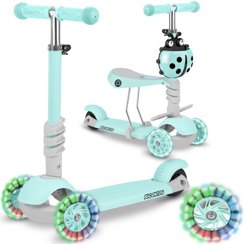 Janshop Ricokids Buggy trikolesni skiro - mint, (21634711) Cene