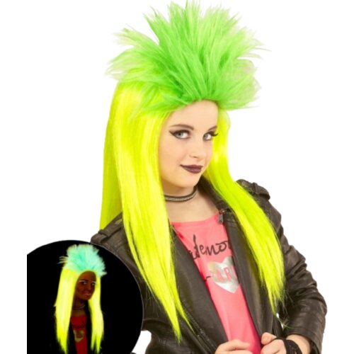 Widmann Punkadelic lasulja za otroke - Neon rumena Slike