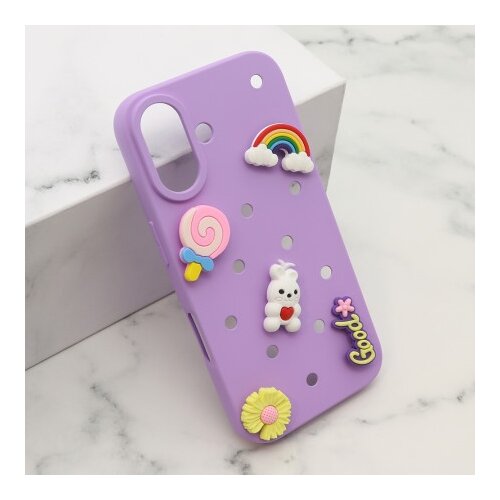  Futrola toy za iphone 16 (6.1) ljubicasta ( F121966 ) Slike