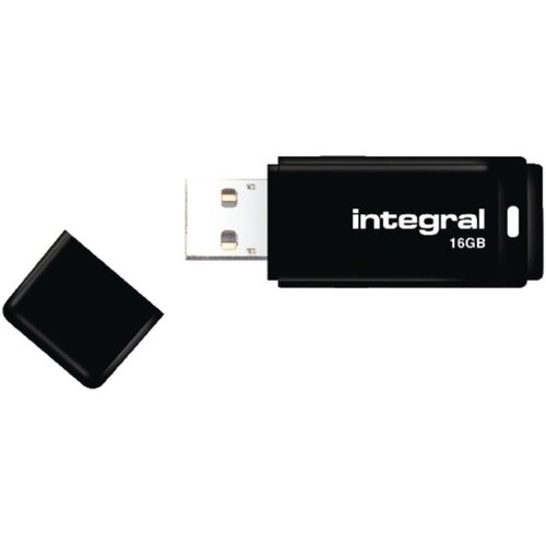 Integral USB ključek 16GB USB2.0 (INFD16GBBLK), BLACK Slike