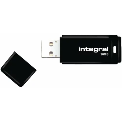 Integral USB ključek 16GB USB2.0 (INFD16GBBLK), BLACK
