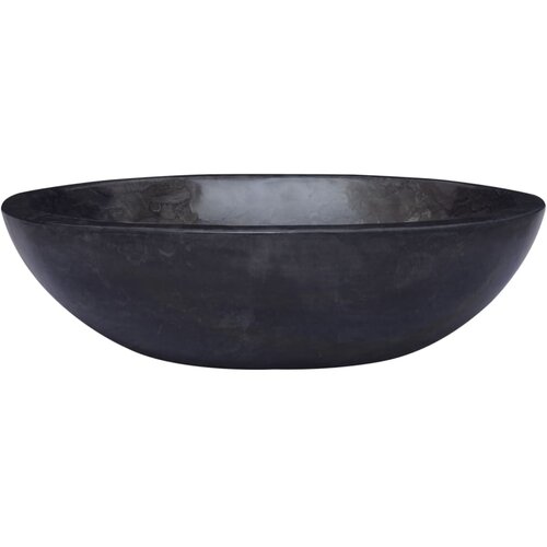 Maison Chic Umivalnik - Kopalna umivalnik - Lavabo črn 53x40x15 cm marmor, (21685017) Cene