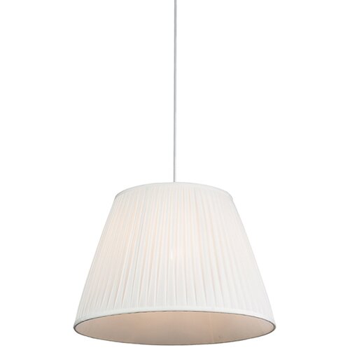 QAZQA Retro viseča kremna svetilka 45 cm - Plisse Cene
