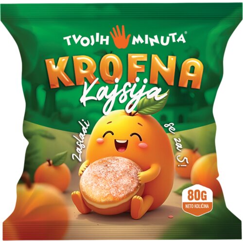 Tvojih 5 Minuta Krofna kajsija 80g Cene