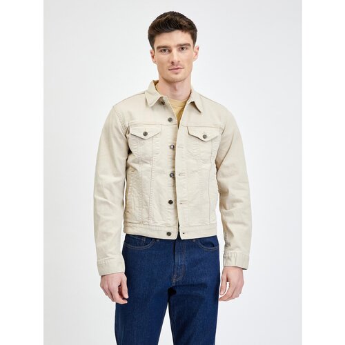 GAP Denim Jacket sand khaki - Men Slike