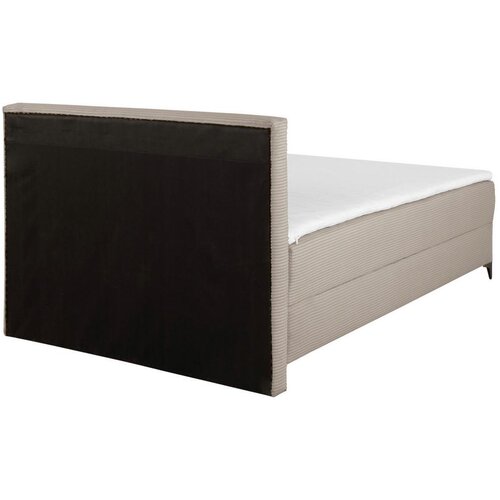 M&amp;ouml;max Postelja Z Vzmetnico Jerry, Rjava, 100x200 Slike