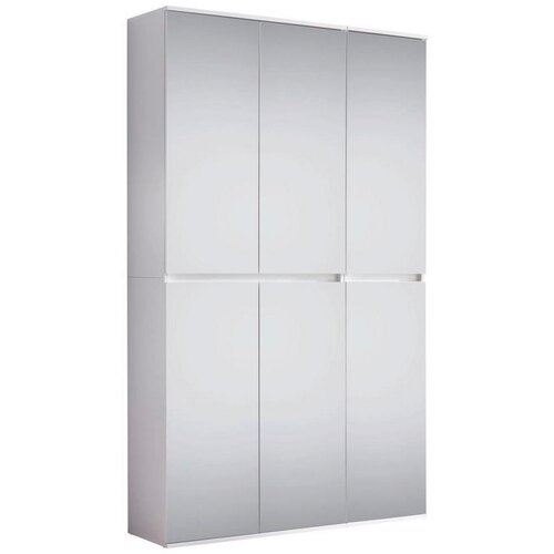 MID.YOU Garderobna Omara Mirror, Bela, Ogledalo, 111 Cm Slike